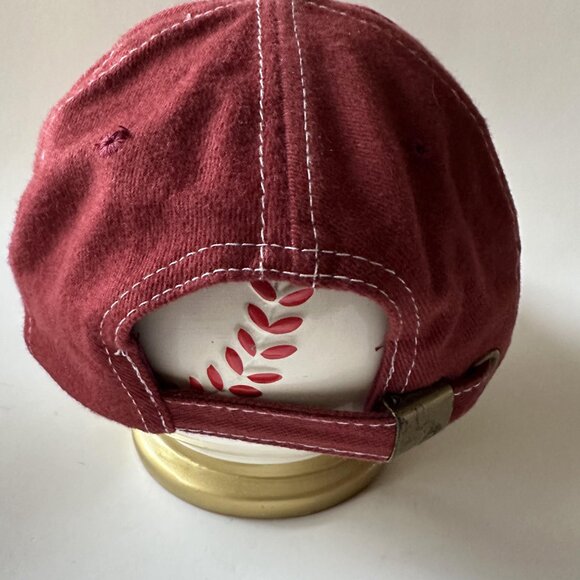 Unisex TC Baseball Hat Adjustable Strap Back Cap Vine Red One Size Fits Most - Picture 6 of 9